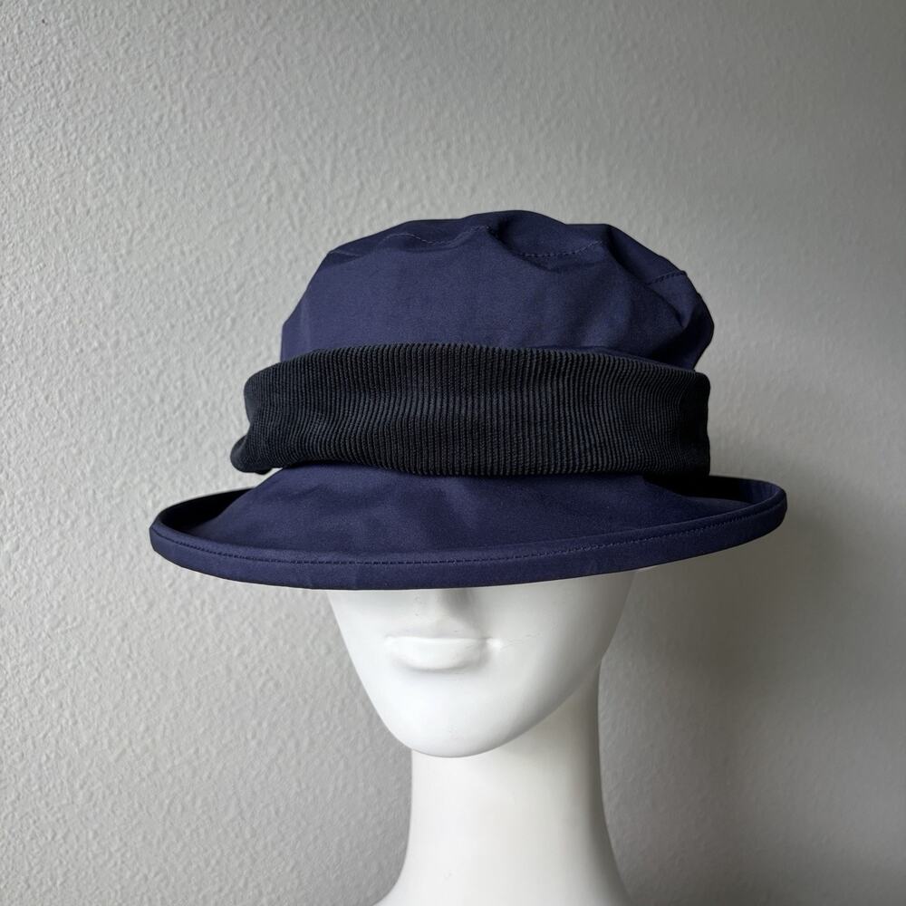 Jack Murphy Women’s Rain Hat Blue, fall, winter, rainy season, packable, travel